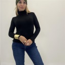 dolcevita felpato elasticizzato moda